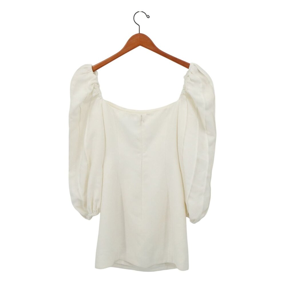 C/MEO Collective Over Again Long Sleeve Ivory Mini Dress S 4 - Picture 7 of 7